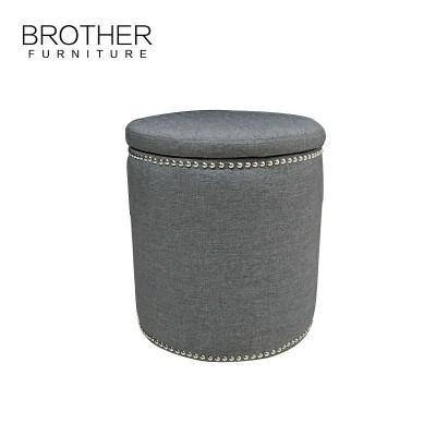 Export quality products Modern home goods modern footstool round stool ottoman stool sale